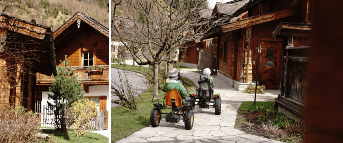 familienurlaub hütte österreich